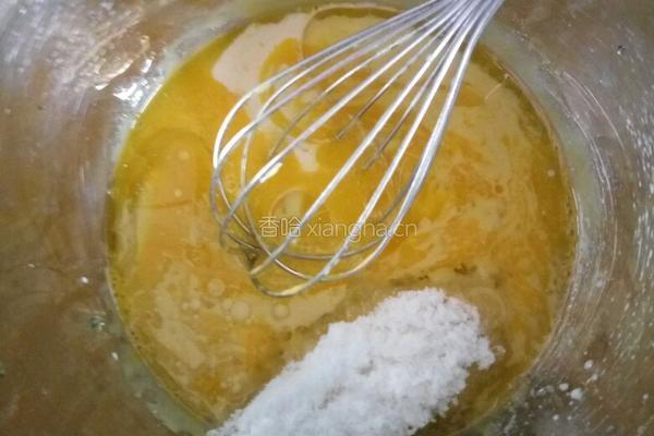 8寸戚风蛋糕的做法图解2