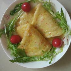 鸡蛋面薄饼的做法[图]