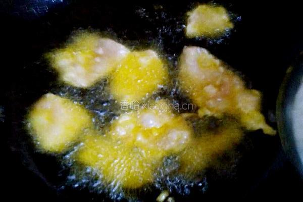 自制锅包肉的做法图解4