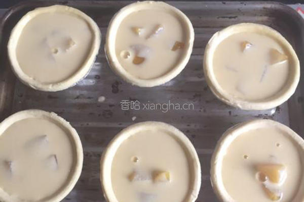 黄桃葡式蛋挞的做法图解6