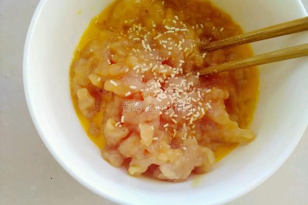 番茄鸡肉饼的做法图解6