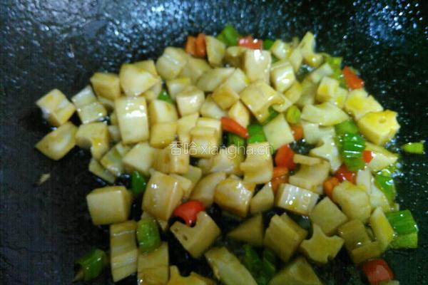 糖醋藕丁的做法图解8