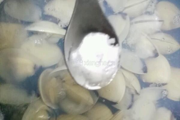 干贝蛤肉粥的做法图解4