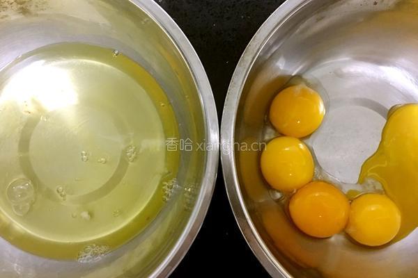 萨瓦林戚风蛋糕的做法图解1