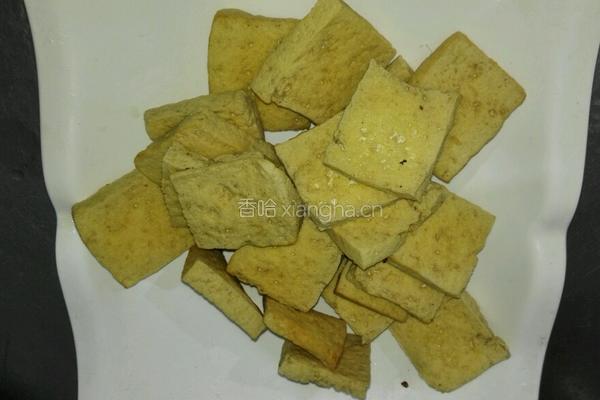 韭菜炒豆腐的做法图解5