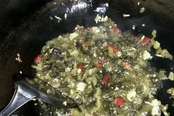 酸菜胡豆的做法图解5