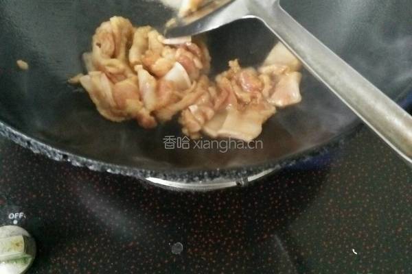 包菜炒肉片的做法图解5