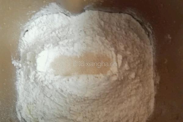 低糖黄油奶香全麦蔓越莓土司的做法图解1