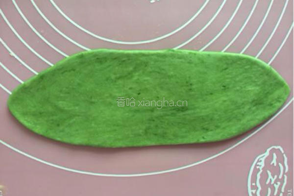无油汤种双色排包的做法图解6