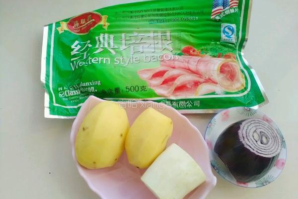 土豆培根烤肉的做法图解1