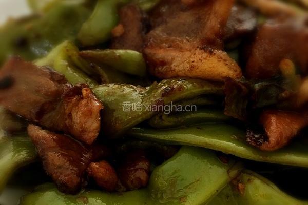 豆角炖肉的做法图解3