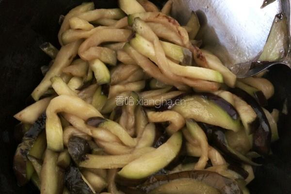 鱼香茄条的做法图解4