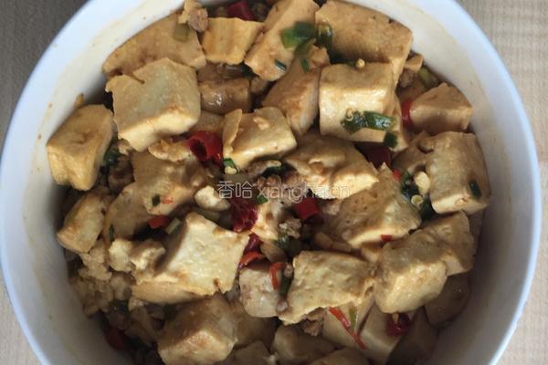 小葱豆腐（微波炉）的做法图解4