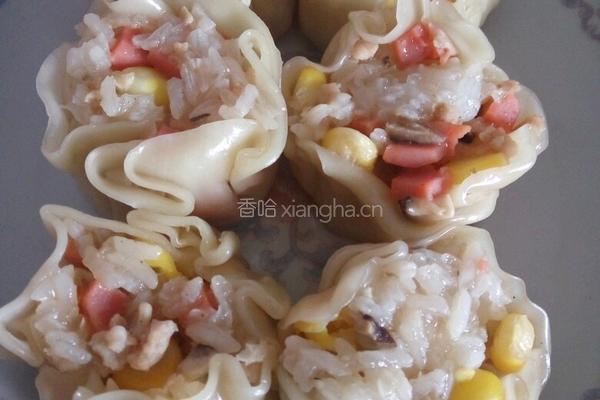 自制烧卖的做法图解7