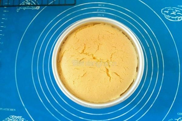 6寸戚风蛋糕（内含手脱）的做法图解17