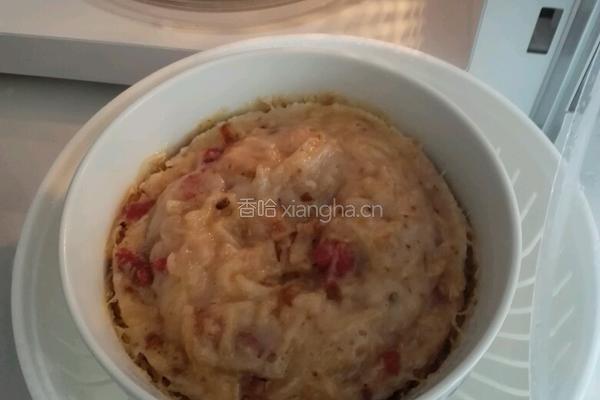微波炉台式萝卜糕的做法图解12