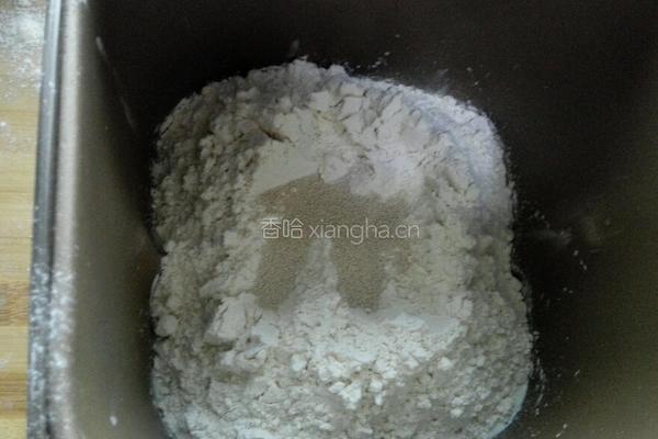 花环汉堡包的做法图解4