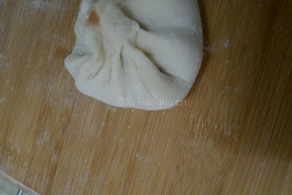 白菜猪肉包的做法图解4