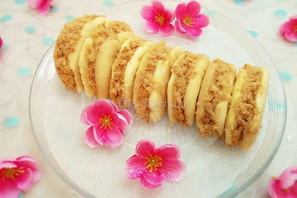 金丝肉松元宝蛋糕的做法图解25