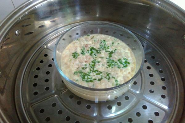 肉末蒸鸡蛋的做法图解6