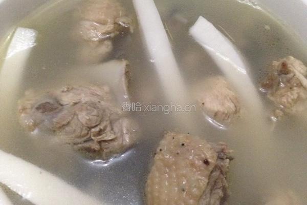 椰鸡清汤的做法图解3