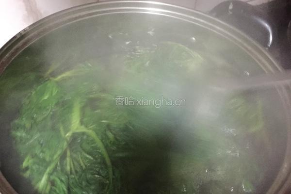 湖南艾粑粑的做法图解1
