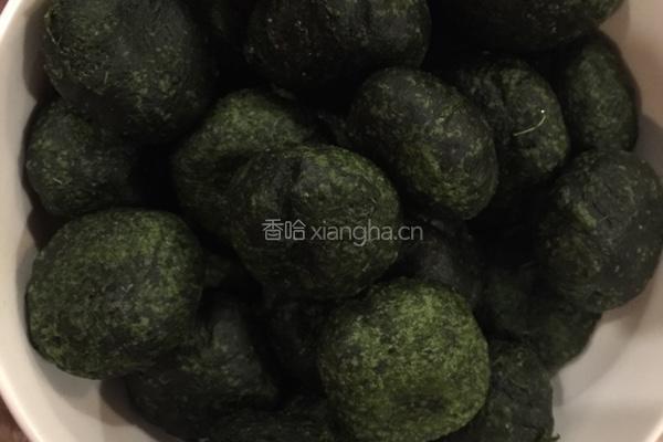 湖南艾粑粑的做法图解6