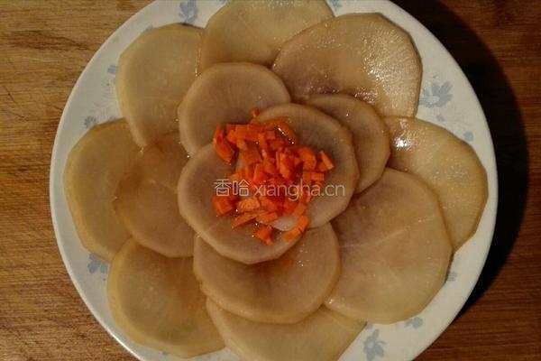 糖醋萝卜片的做法图解6