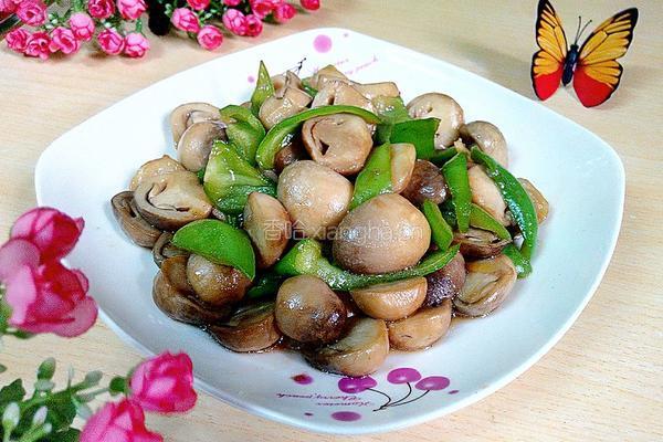 蚝油草菇的做法图解7