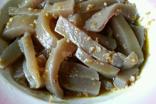 凉拌魔芋的做法图解4