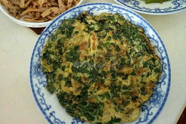 韭菜鸡蛋饼