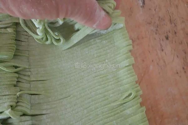 疏菜手擀面的做法图解6