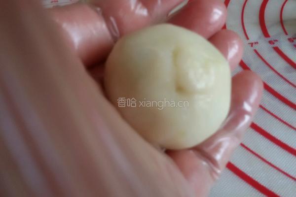 抹茶红豆奶黄酥的做法图解12