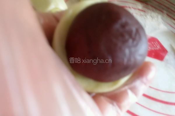 抹茶红豆奶黄酥的做法图解21