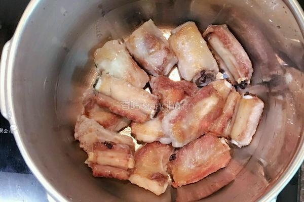 排骨炖莲藕的做法图解5