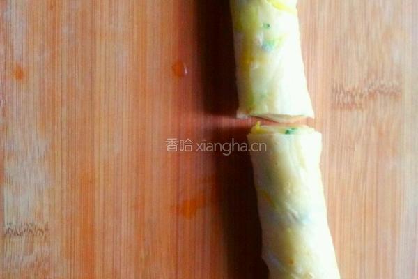 南瓜丝蛋饼的做法图解6