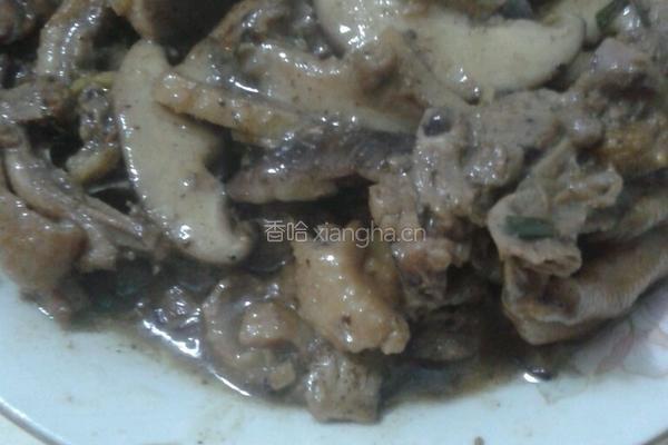 香菇炒滑鸡的做法图解6