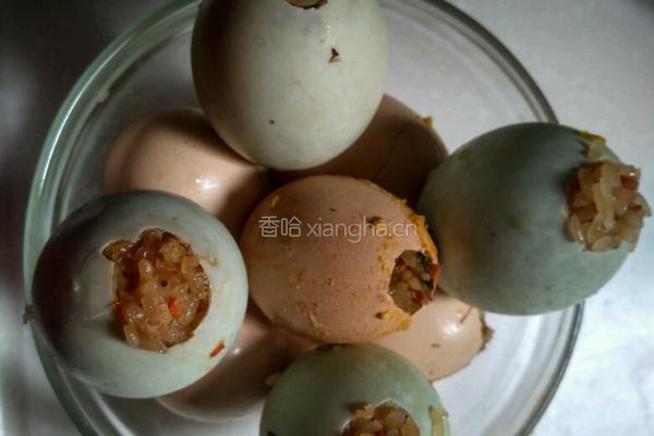 糯米双蛋的做法图解4