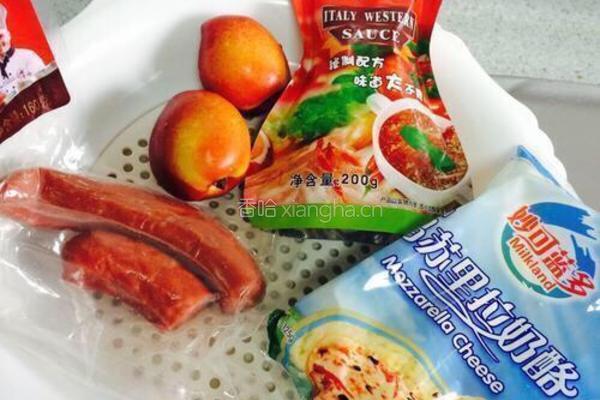 水果派对HelloPizza的做法图解2