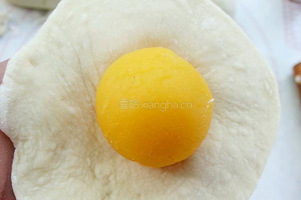小猪奶黄包的做法图解9