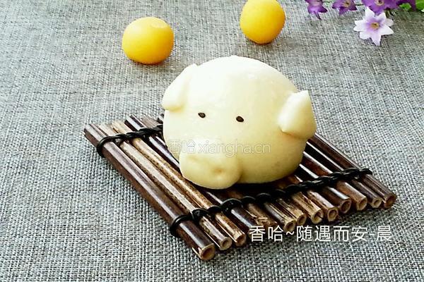 小猪奶黄包的做法图解19