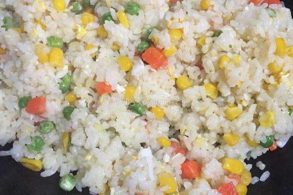 杂锦炒饭的做法图解4