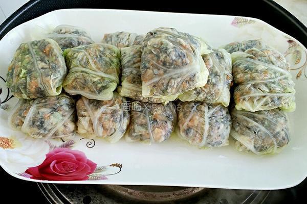 白菜包包（百财）的做法图解10