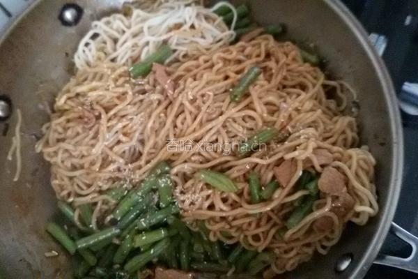 豆角焖面的做法图解8