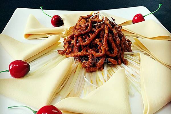 京酱肉丝的做法图解18