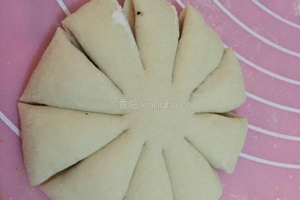 混合果汁花朵馒头的做法图解7