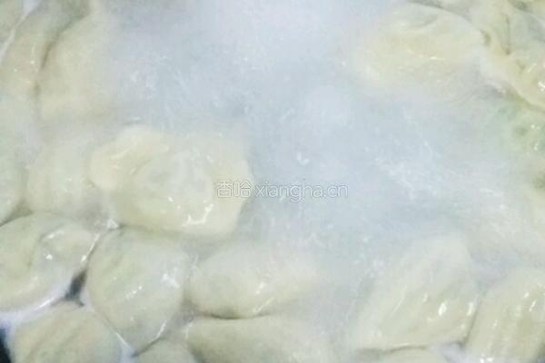 西葫芦韭菜鸡蛋虾米水饺的做法图解11