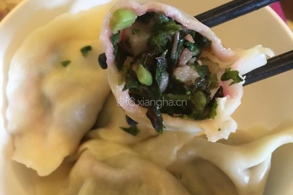 苋菜馅饺子