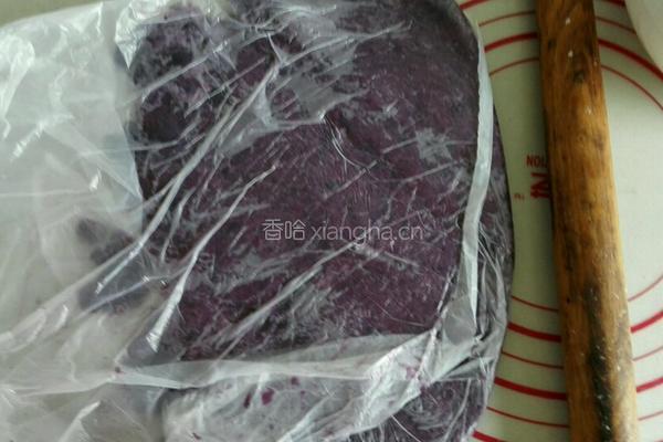 山药紫薯糕的做法图解7