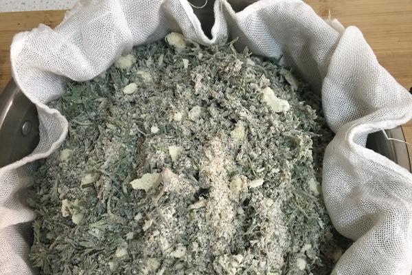 白蒿蒸菜的做法图解5